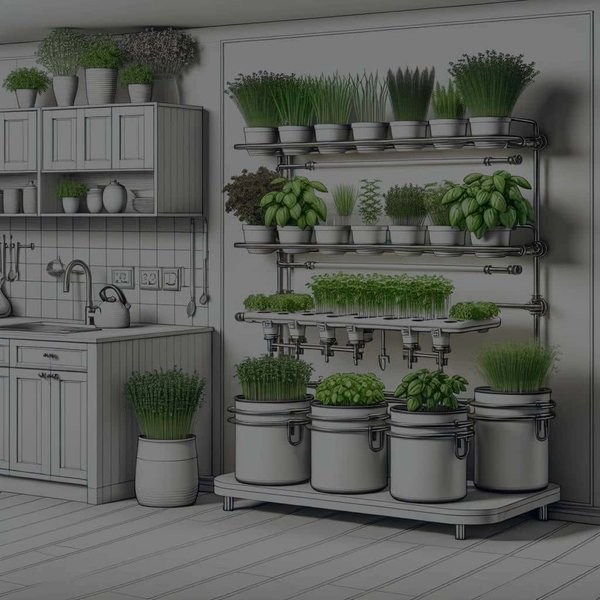 How to Set Up a Hydroponic Kitchen Garden for Fresh Herbs All Year?