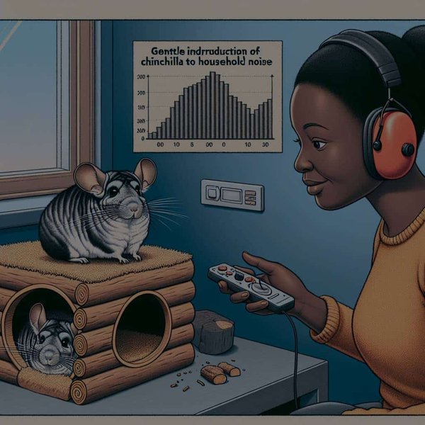 How Can You Safely Introduce a Chinchilla to Household Noise?