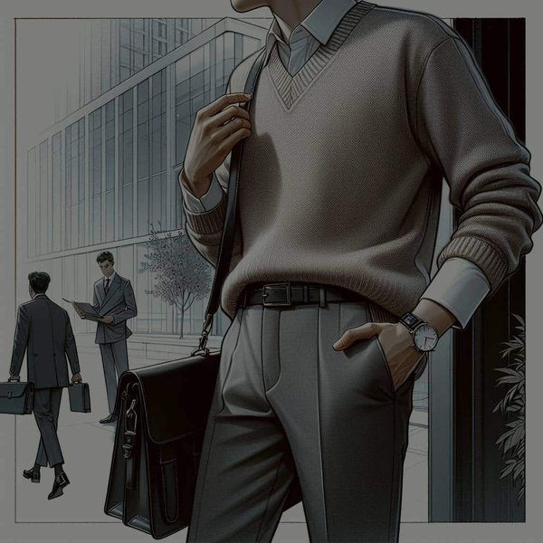 What's the Most Effective Way to Rock a Cashmere Sweater for Business Casual?